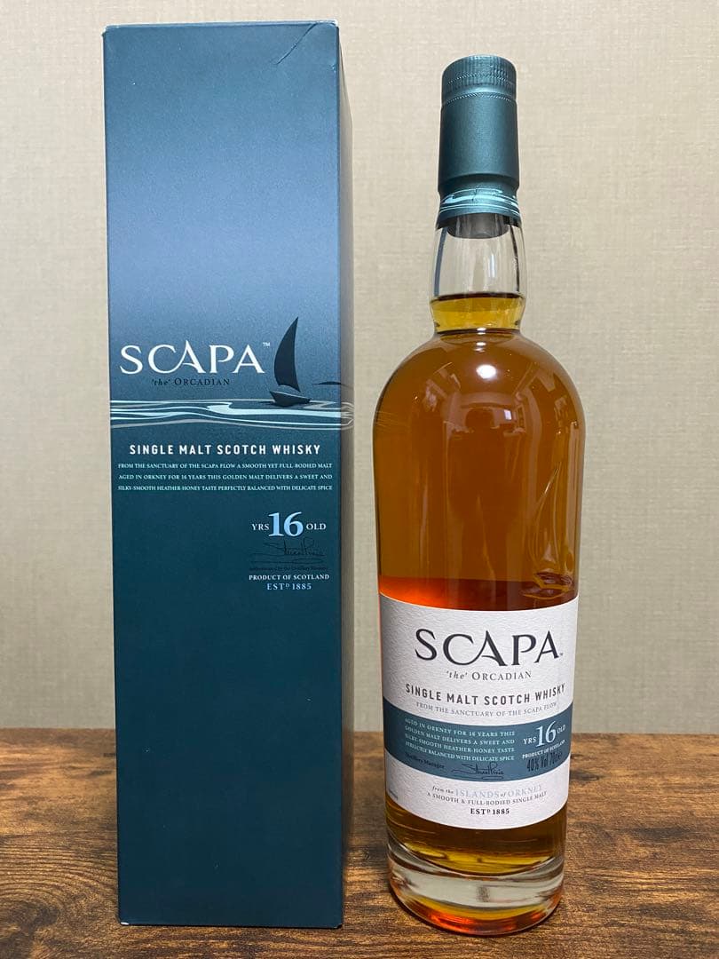 スキャパ　SCAPA 16年　シングルモルトウイスキー