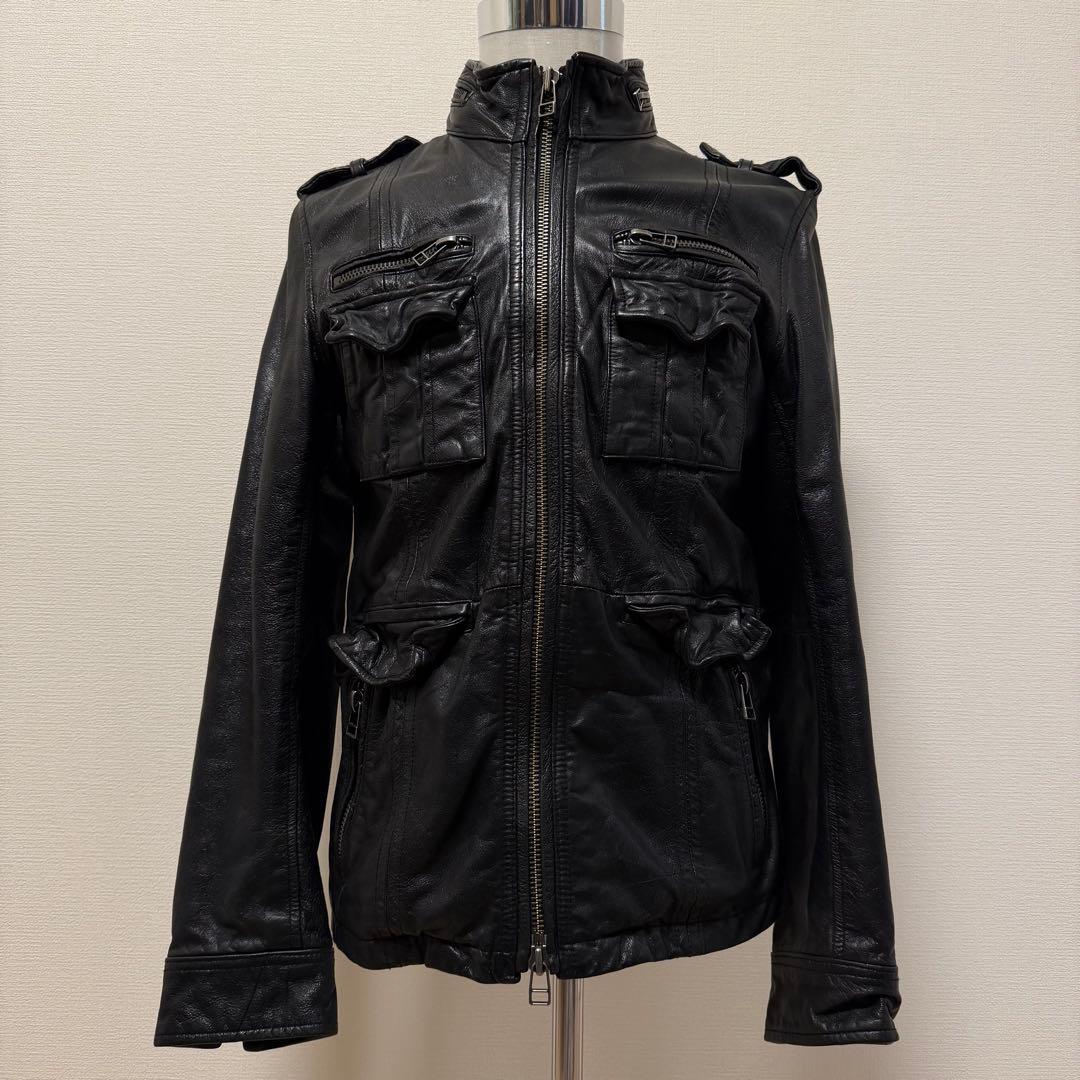 ジャケット・アウター y2k japanese label gimmick leather jac