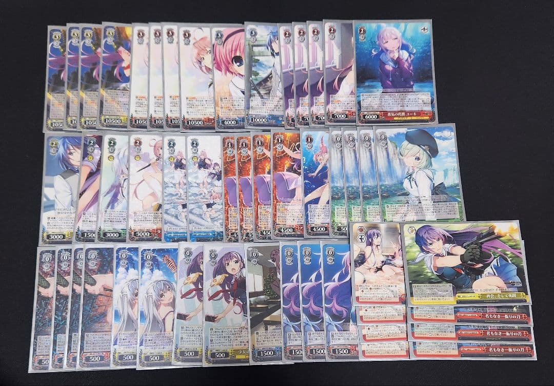 グリザイアファントムトリガー　デッキ　デッキパーツセット　セミ4コン