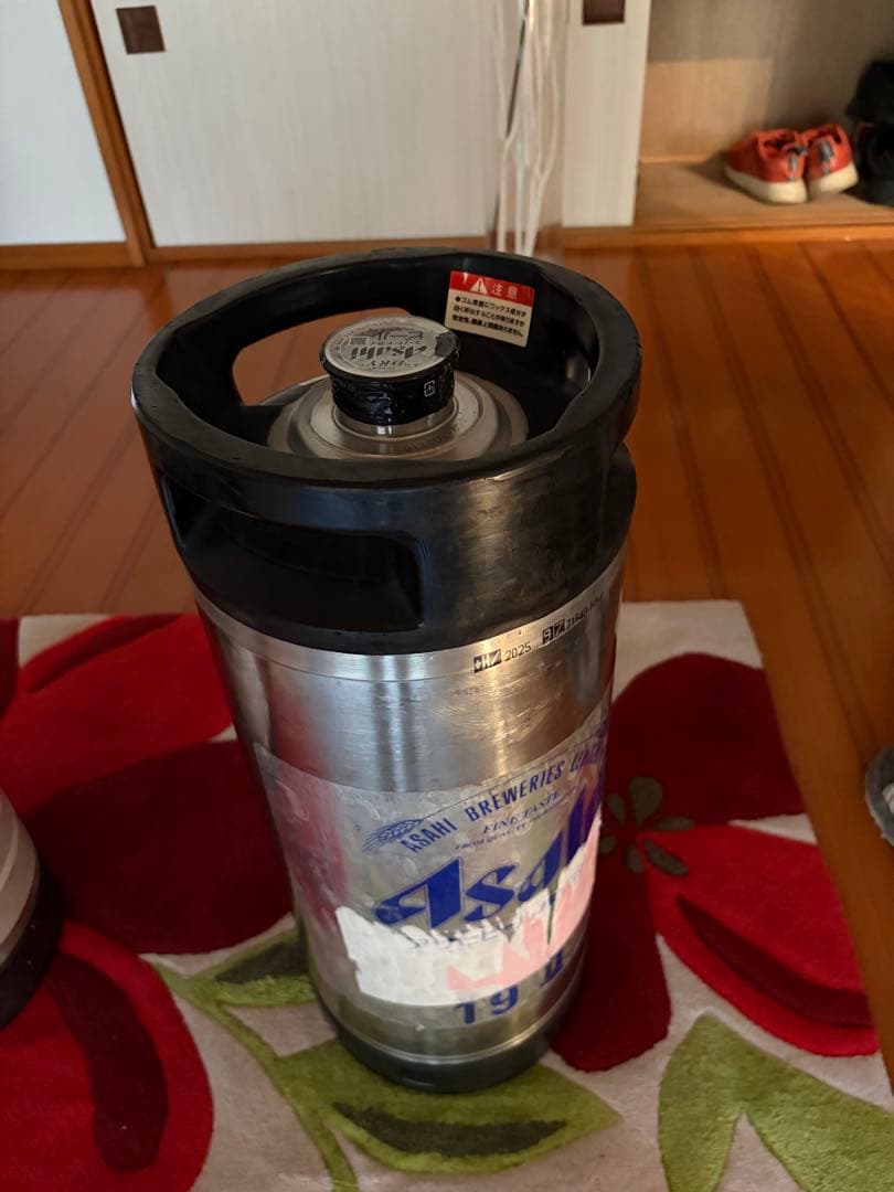 アサヒ 樽ビール 19L未使用品
