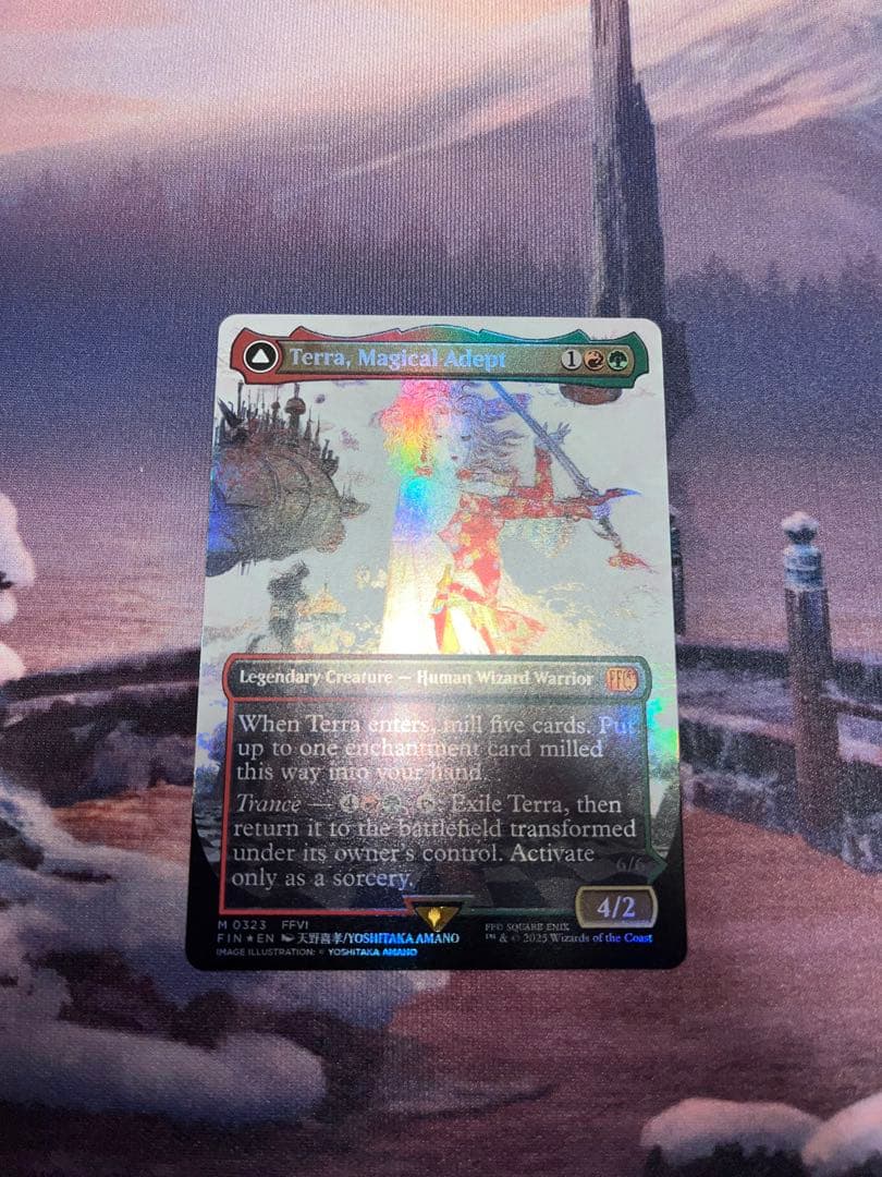 魔導戦士、ティナTerra, Magical AdeptMTG天野喜考Foil