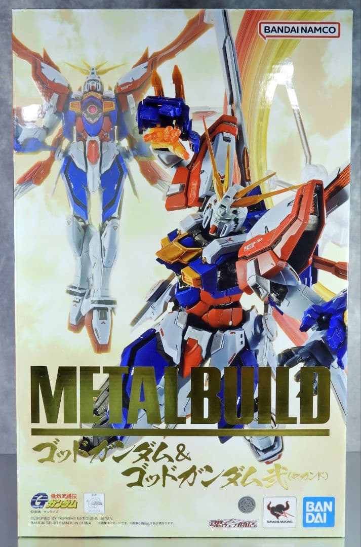 【新品未開】メタルビルド　 ゴッドガンダム & ゴッドガンダム弍