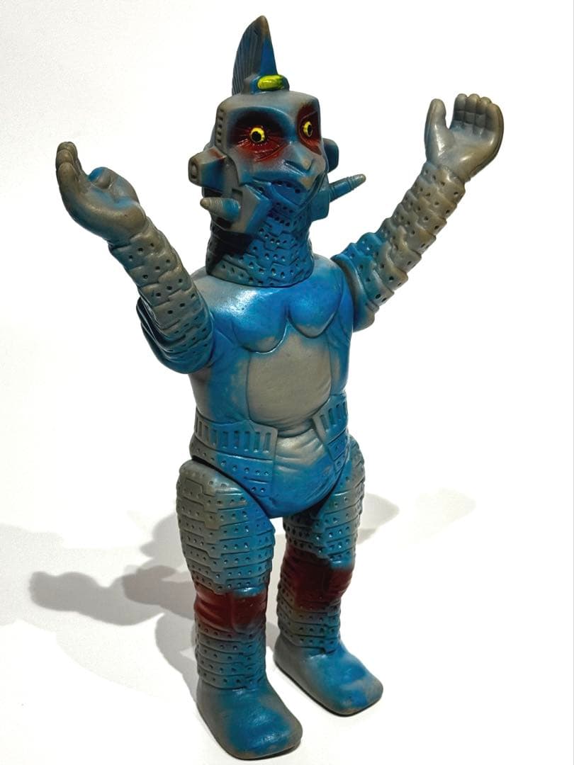 【当時物】　ブルマァク ウインダム 灰成型/青　記名あり