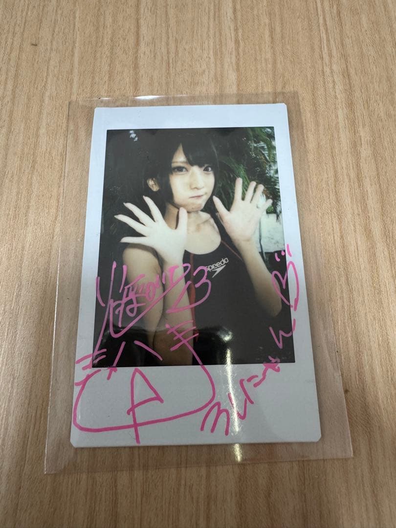 最終値下げ 火将ロシエル チェキ 直筆サイン入り