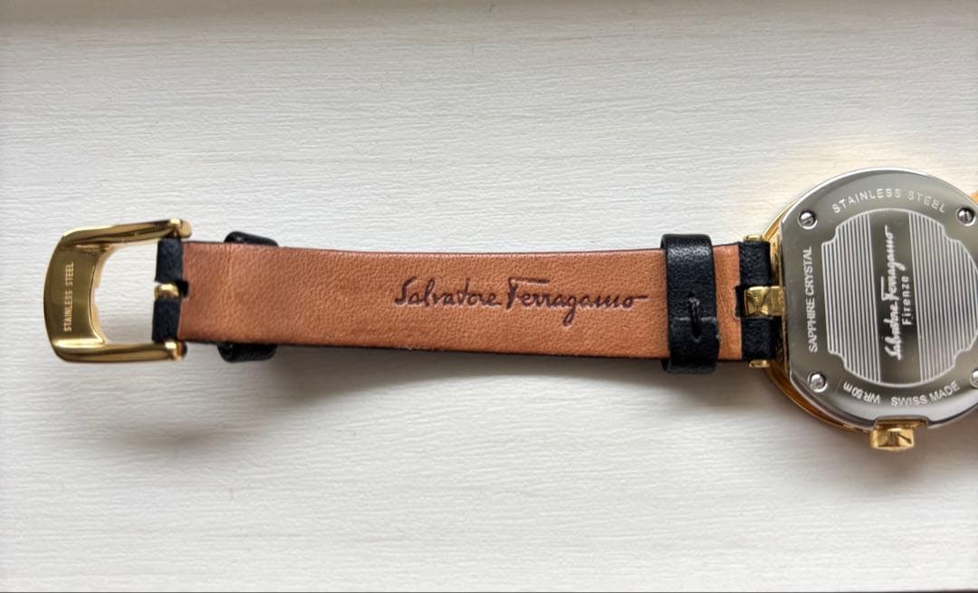 【美品】Salvatore Ferragamo フェラガモ腕時計