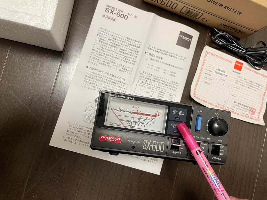SX-600(SX600) 第一電波工業 1.8〜525MHz SWR計