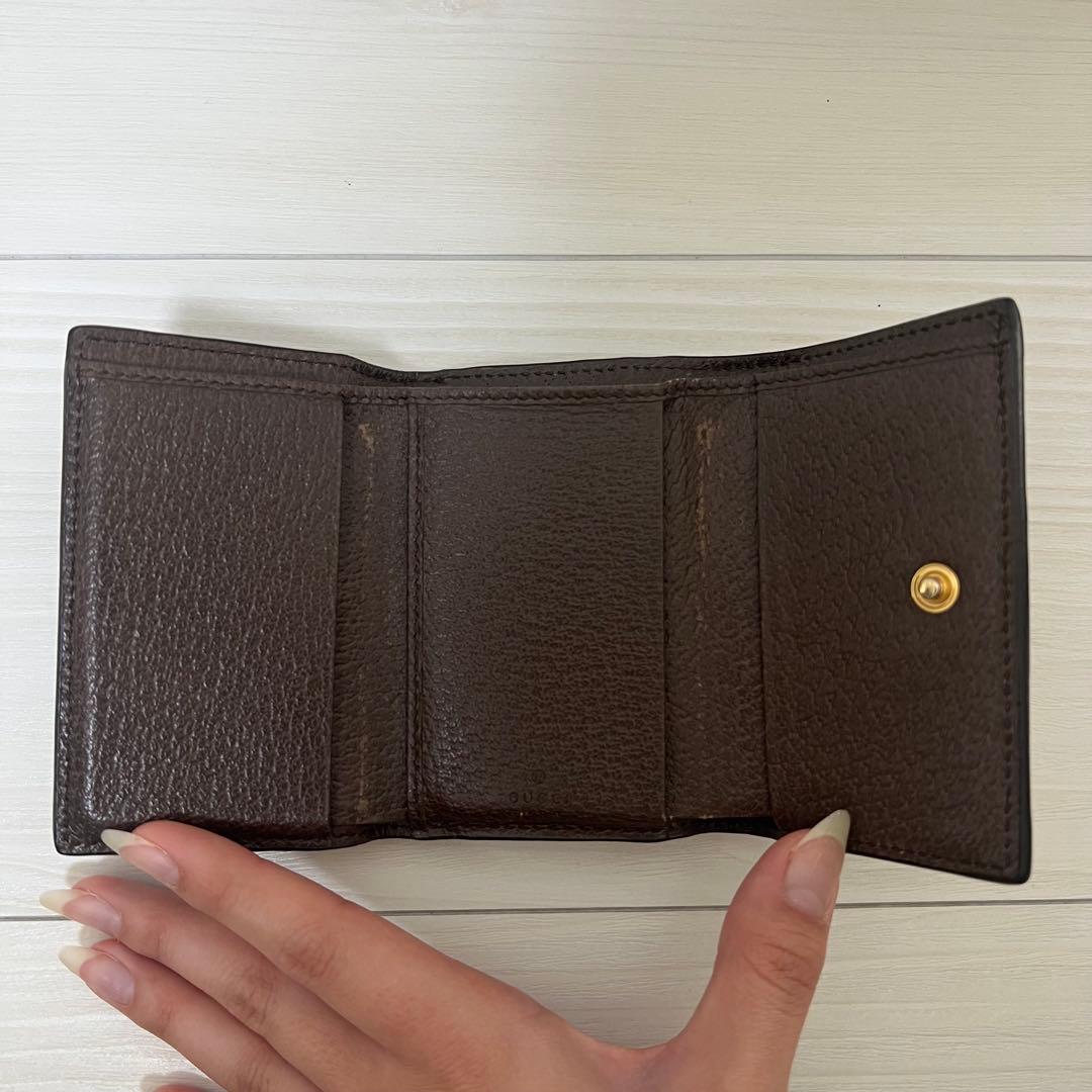 kit@o 　GUCCI 三つ折り財布 GG