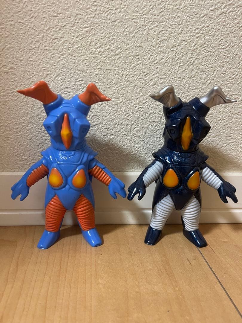 B*ん様 KAIJIN x One up. ゼットン ソフビ 2体 フィギュア