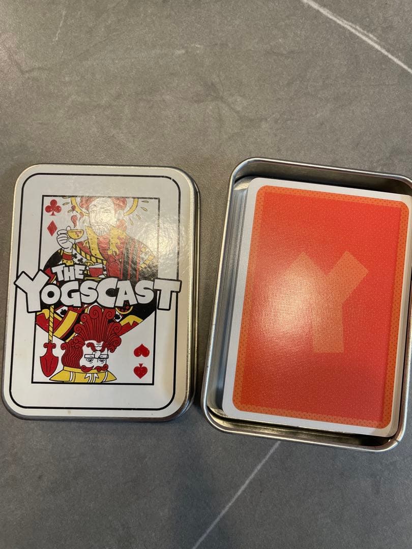 未使用 YOGSCAST トランプ カード 缶入り