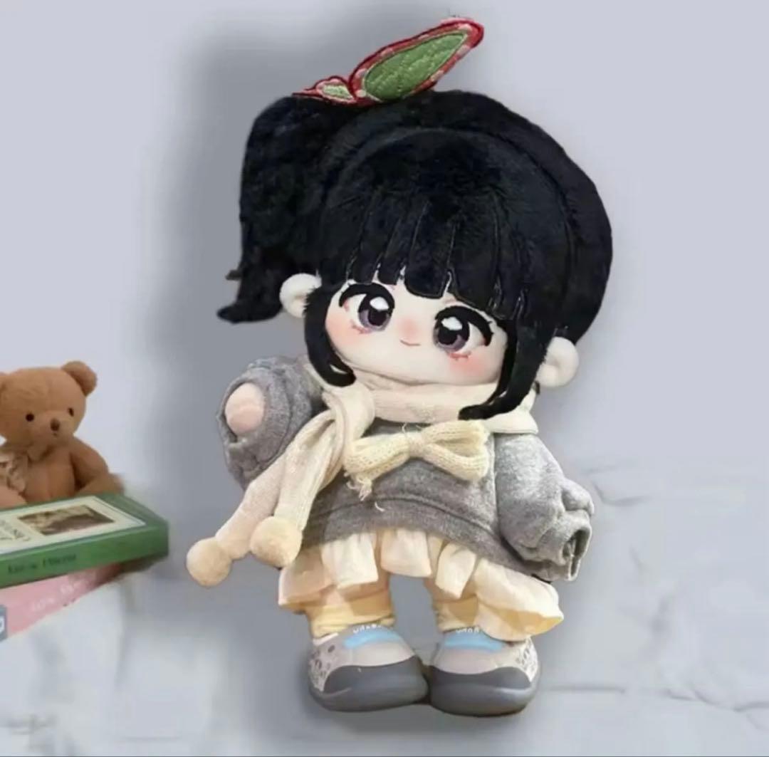 栗花落カナヲ　ぬいぐるみ　20cm 着せ替え　鬼滅