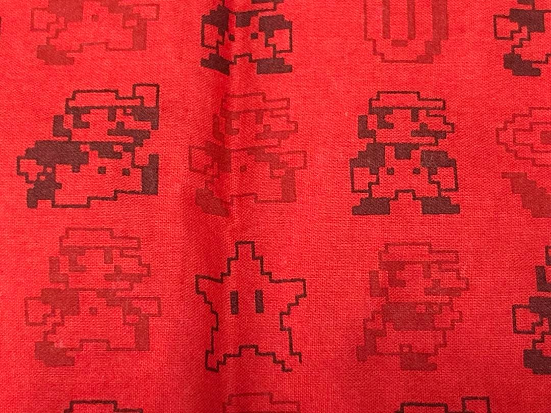 【極希少・未開封】クラブニンテンドー特典 ドットマリオクッション＆バンダナセット