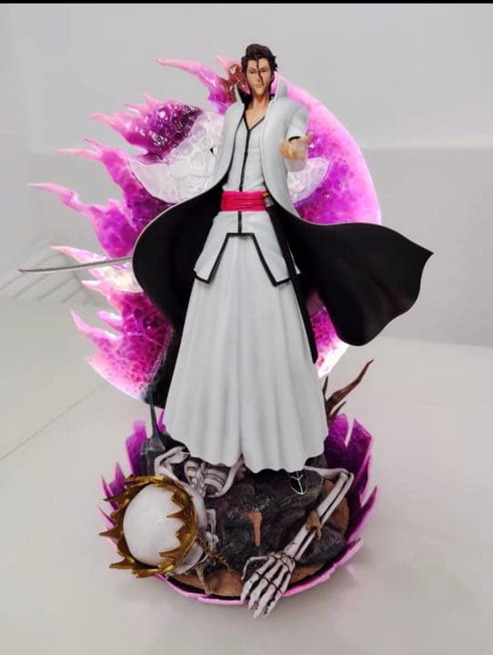 BLEACH 黒衣少年図 蓝染惣右介 2 ガレージキット ガレキ スタチュー