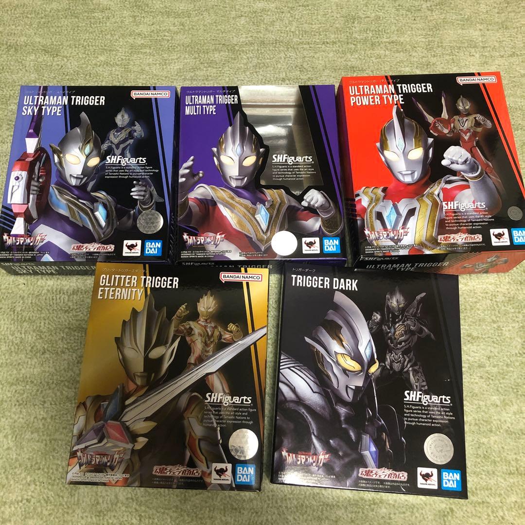 sh.figuarts ウルトラマントリガー5体セット