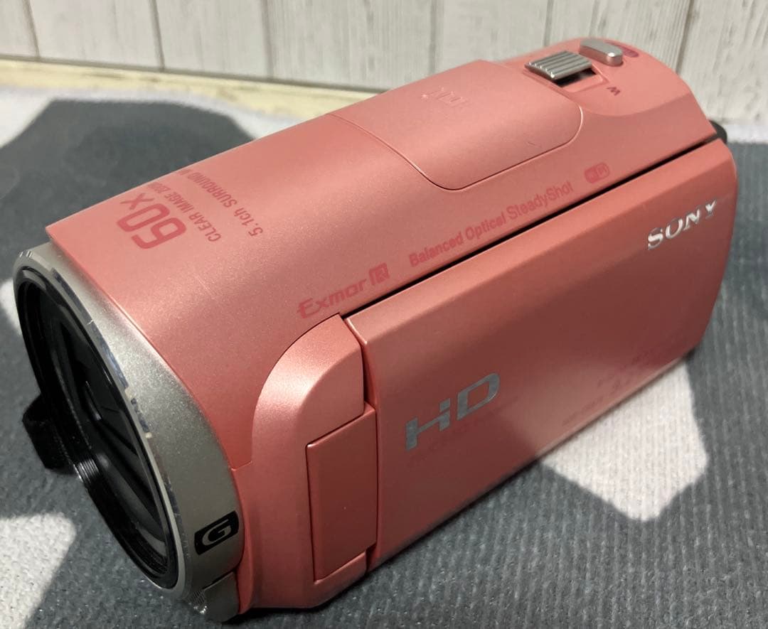 【SONY】HDR-CX670 ピンク ビデオカメラ　2015年製