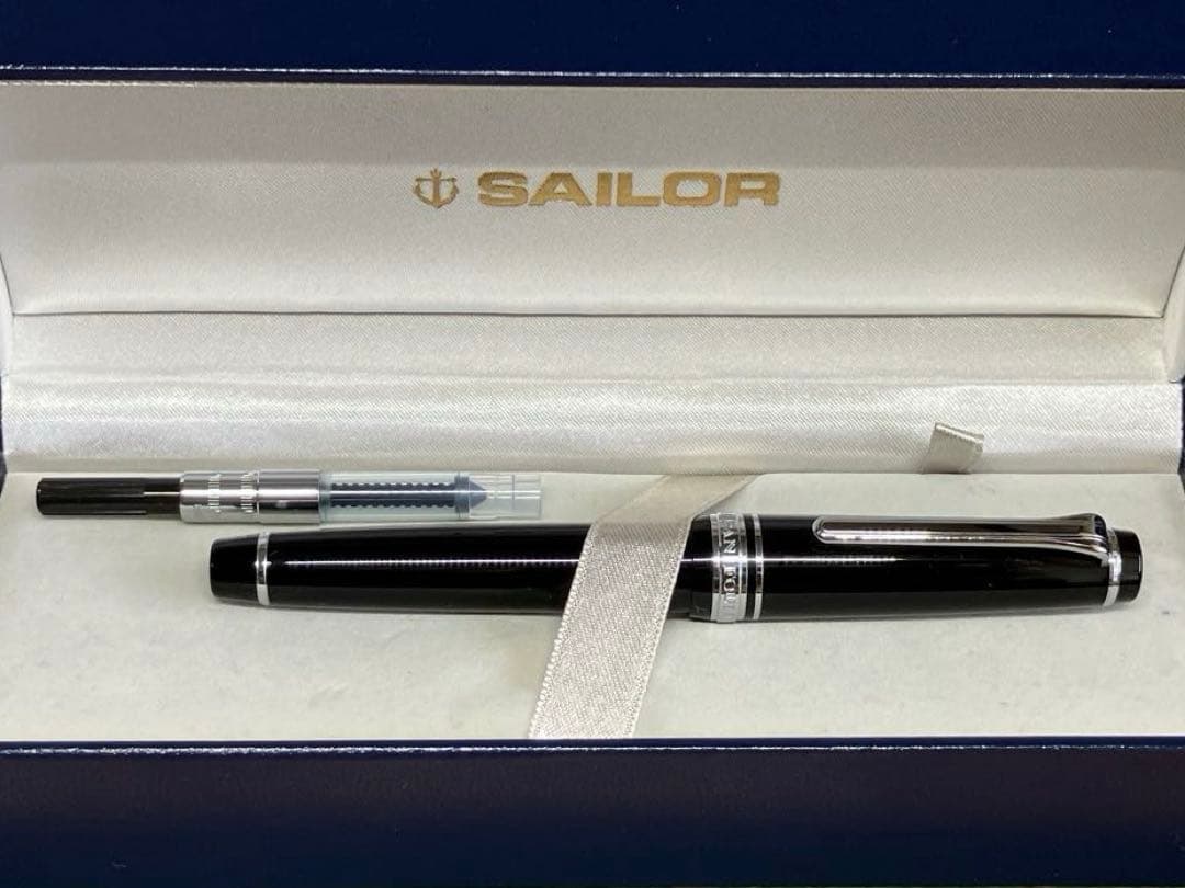 セーラー プロフェッショナルギアスリム シルバートリムコンバーター付き14K B