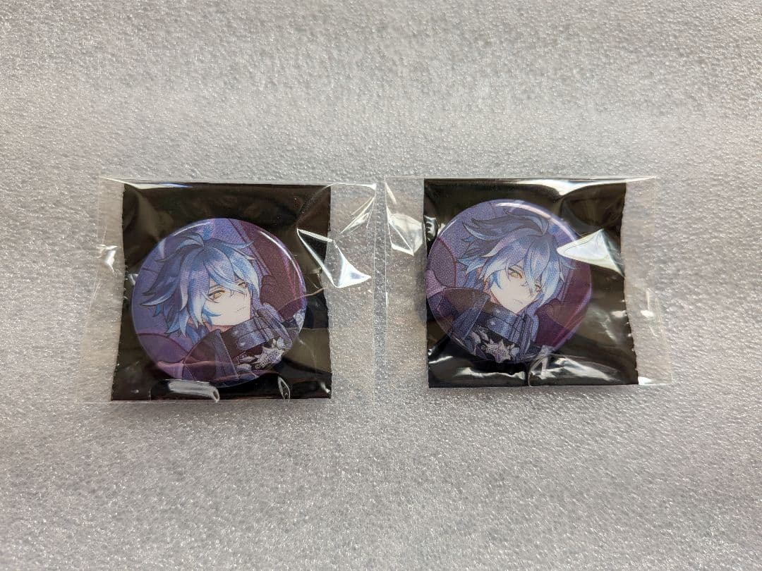原神　未来屋書店　特典　ミニ缶バッジ　フリンズ　2点セット