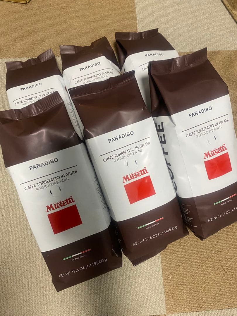 Musetti PARADISO コーヒー豆 500gx6