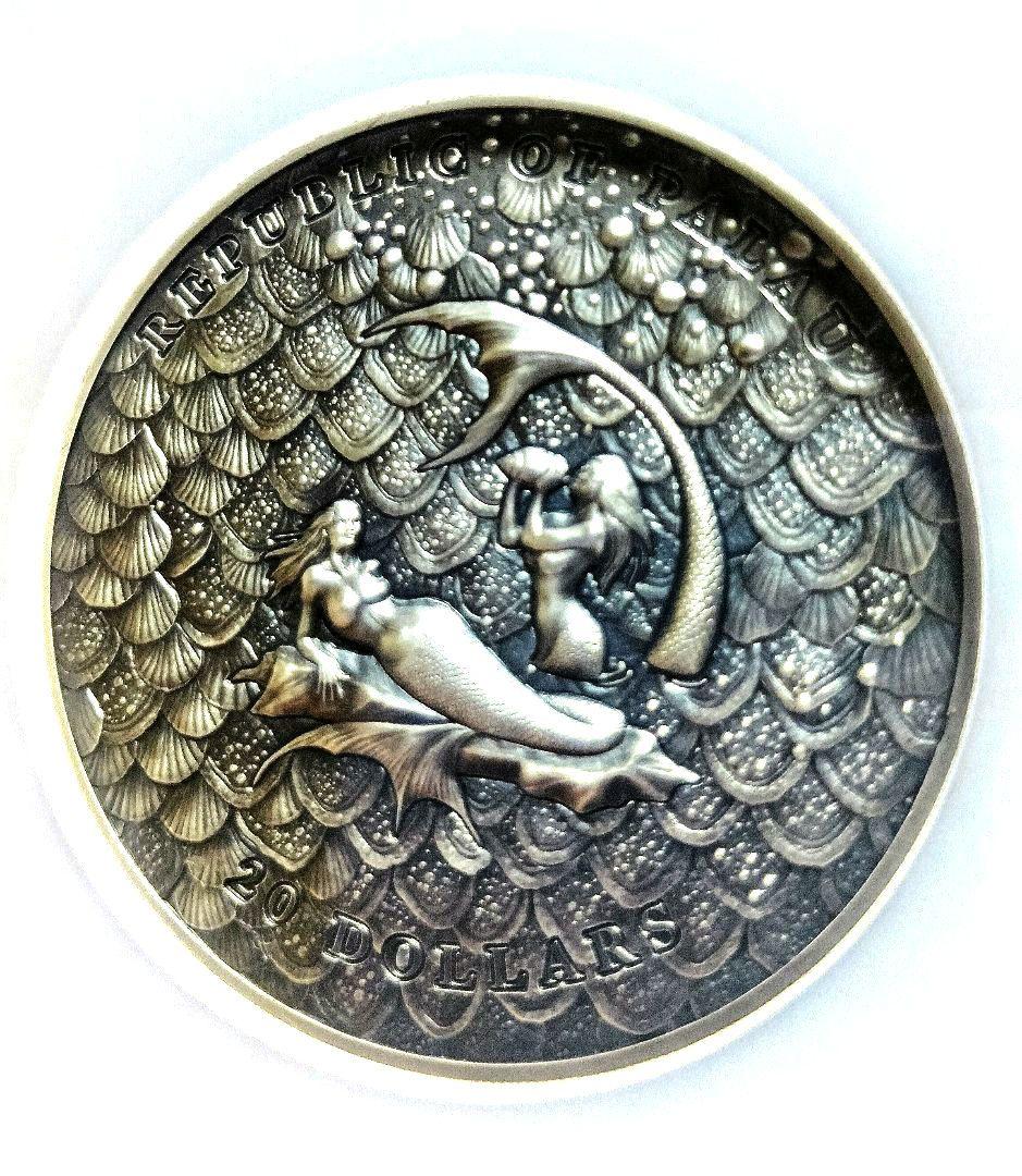 ngc MS70　最高鑑定　 3オンス 銀貨 　世界777枚