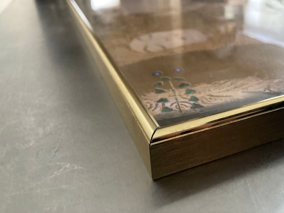 クリムト　絵画　額装　難あり　インテリア　グスタフ・クリムト 水蛇