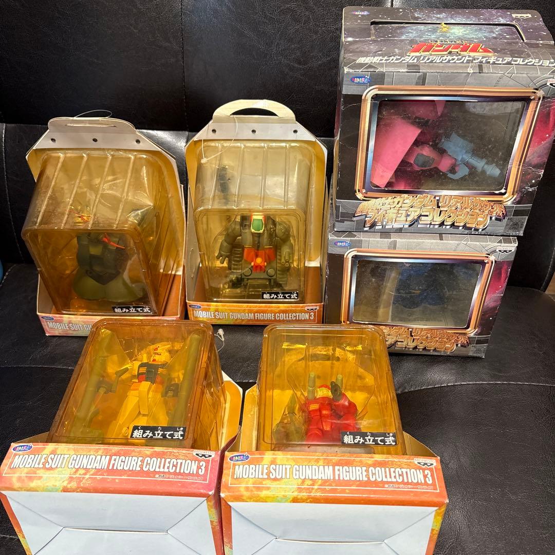 未開封　ガンダムフィギュアコレクション3 とリアルサウンドコレクション