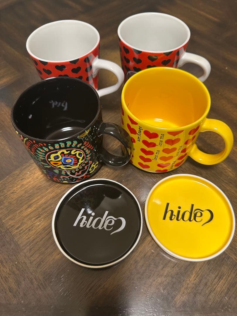 hide マグカップ4個セット