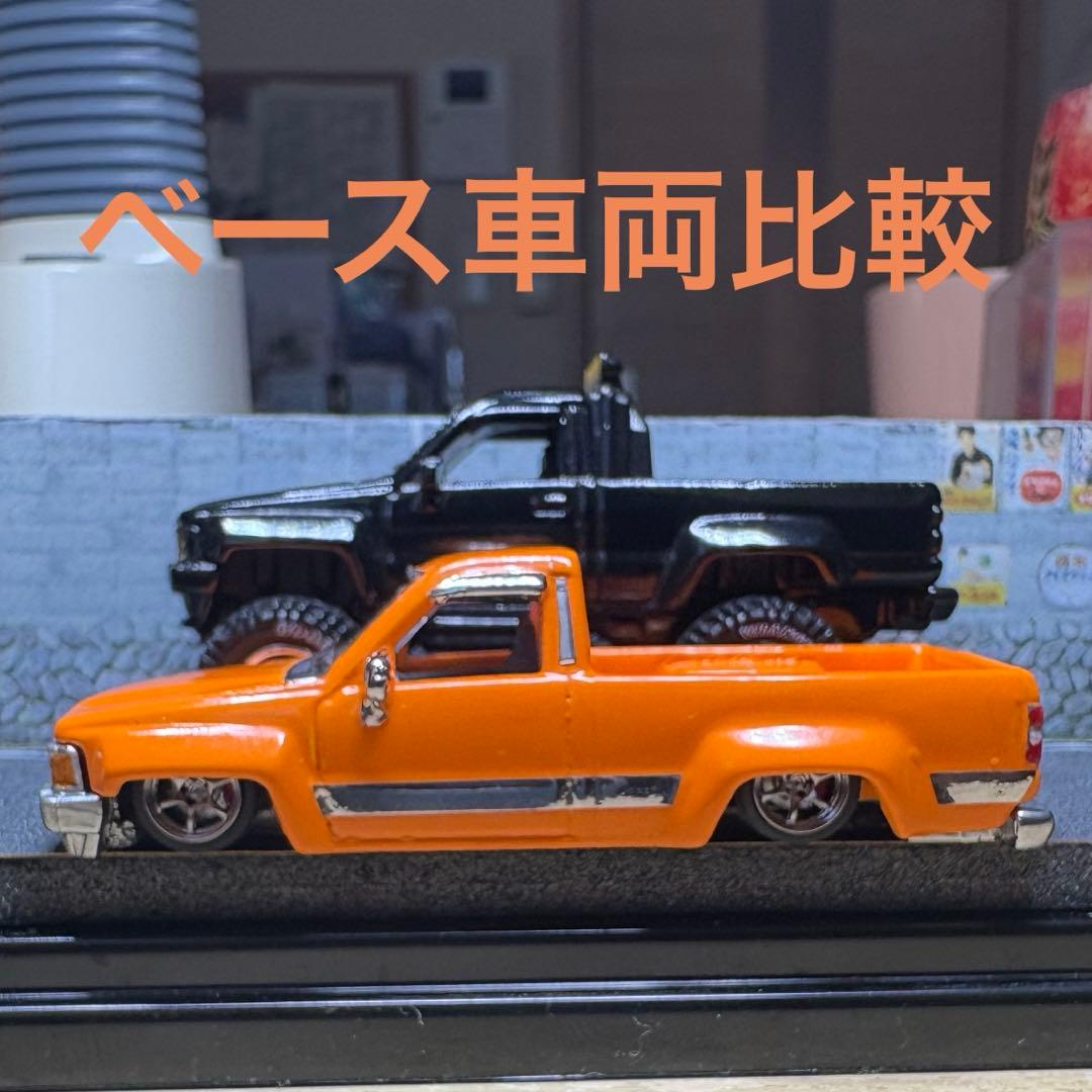 ホットウィール　バックトゥザフュチャー1987トヨタピックアップトラックカスタム