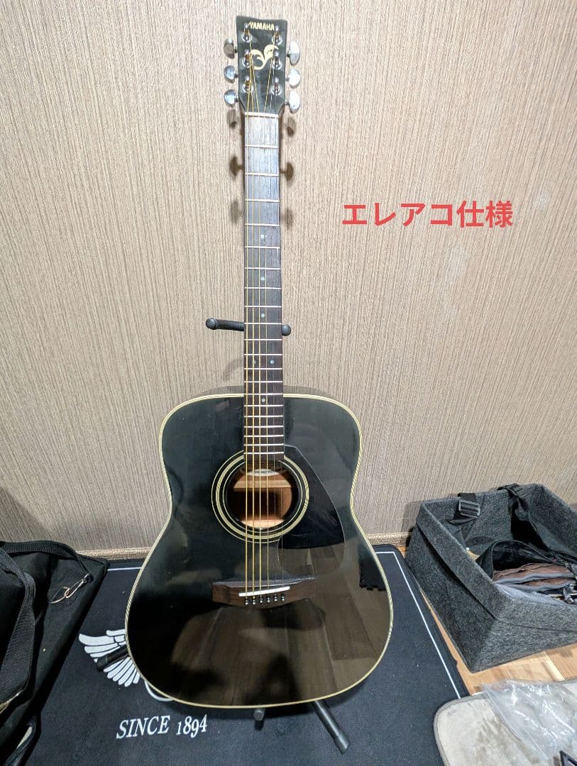 良音/Yamaha FG-412BL 改エレアコ