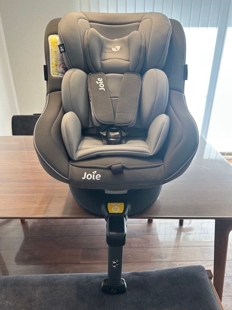 joie　チャイルドシート アーク360度回転式 ISOFIX グレー 新生児
