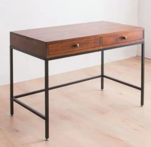 【フリッツ】天然木パイン材デスク ＋シェルフ