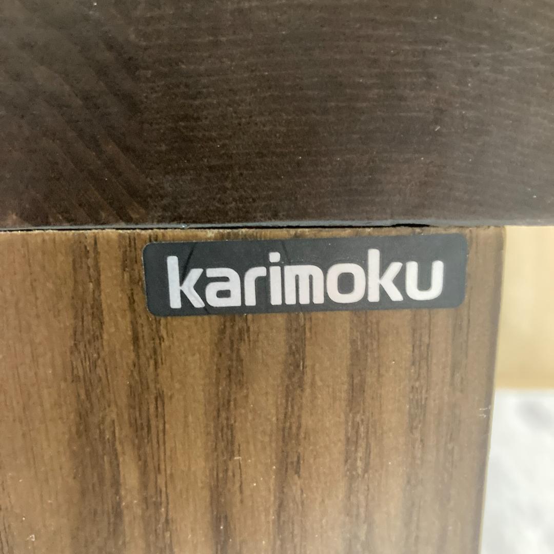 【カリモク】コーナーテレビ台　テレビボード　収納付