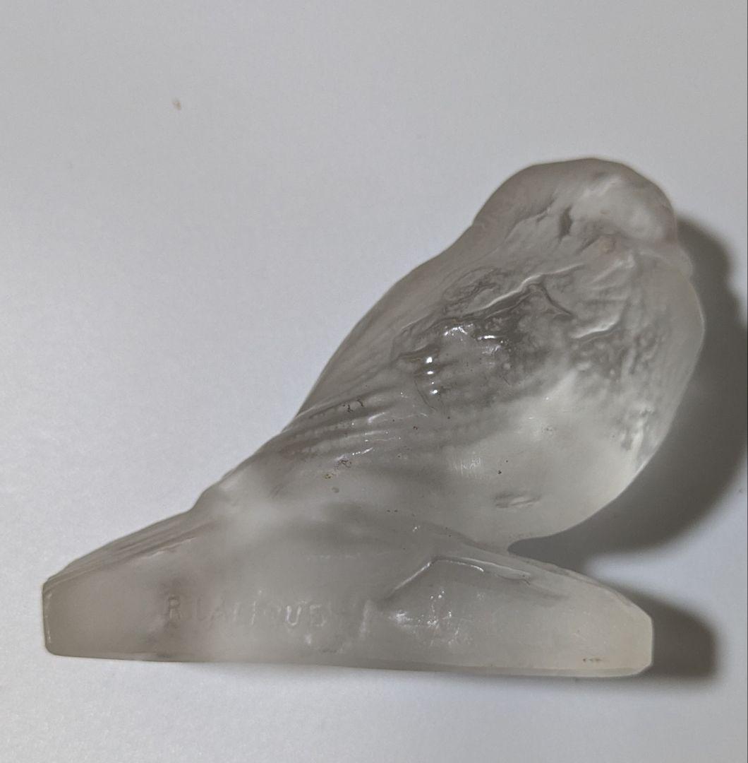 R. Lalique　ルネラリック　オブジェ　置物 インテリア　フィギュリン　雀
