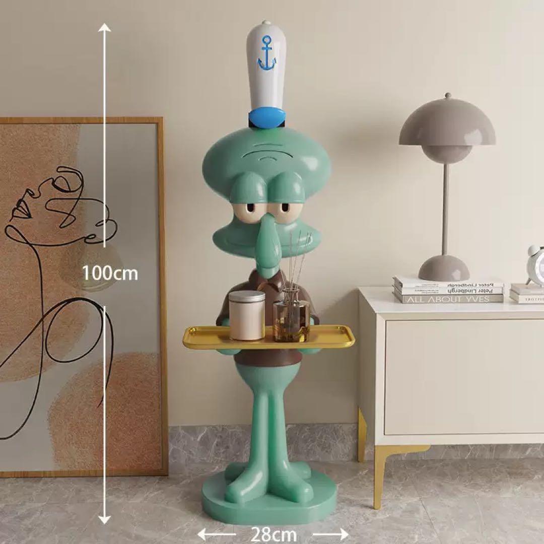 スポンジボブ イカルゴ 特大インテリア フィギュア