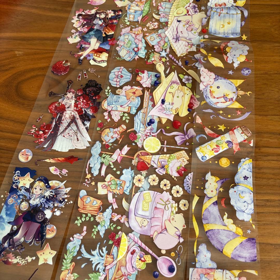 ジ*ン様 【処分価格】海外マステまとめ売り　人物/装飾