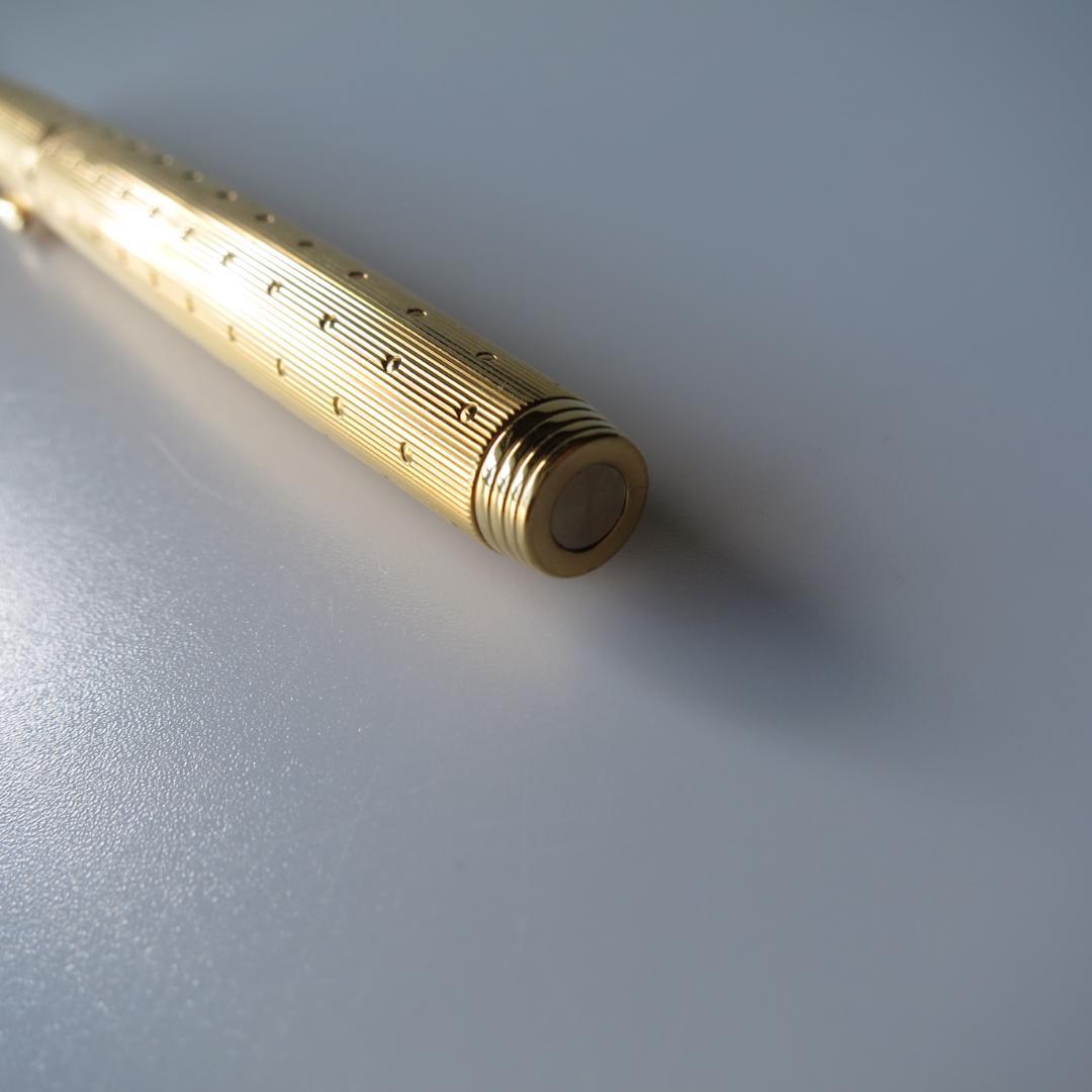 PARKER 20μ 万年筆 MADE IN FRANCE ゴールド×ドット