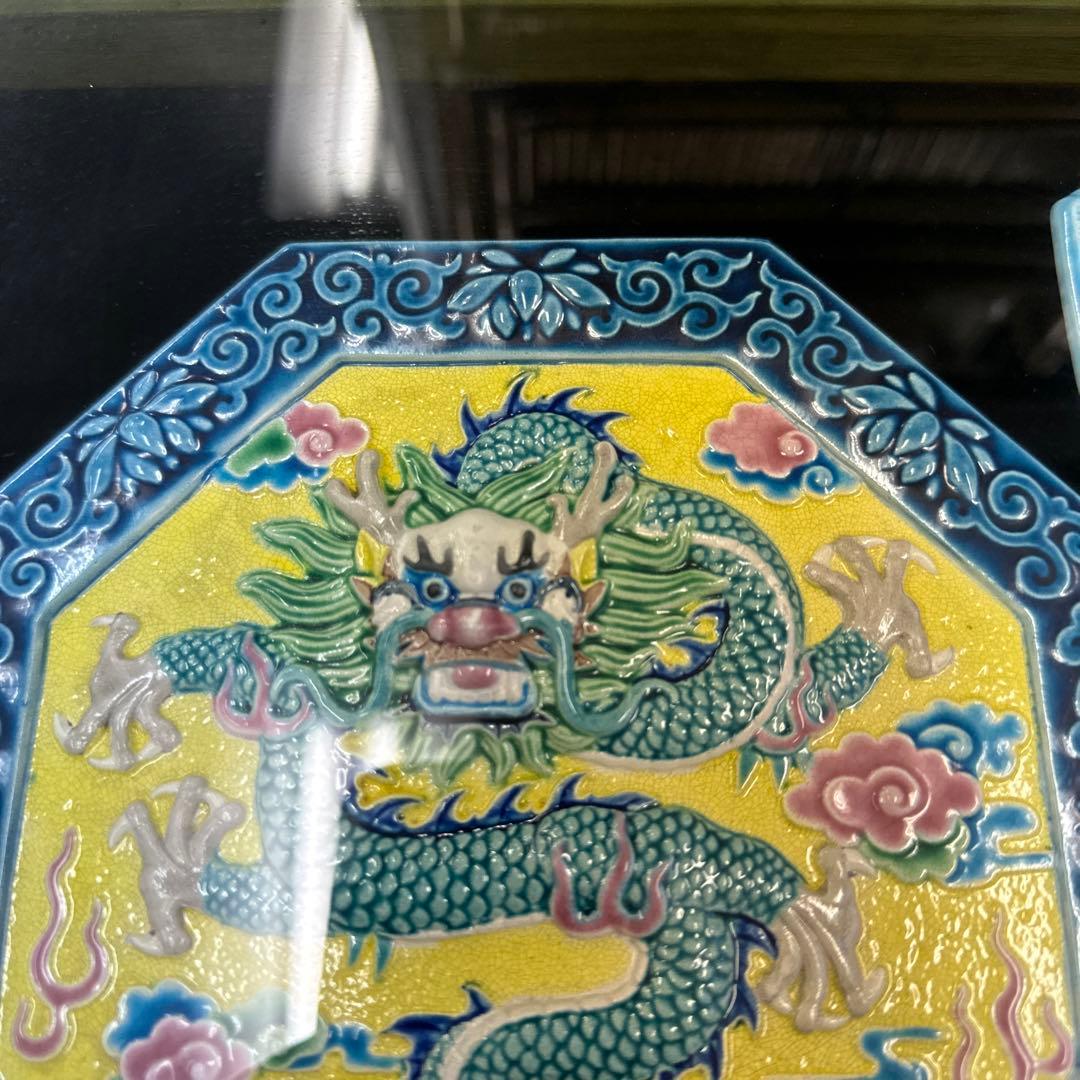 台湾交趾，陶製，交趾焼，京焼，平安焼