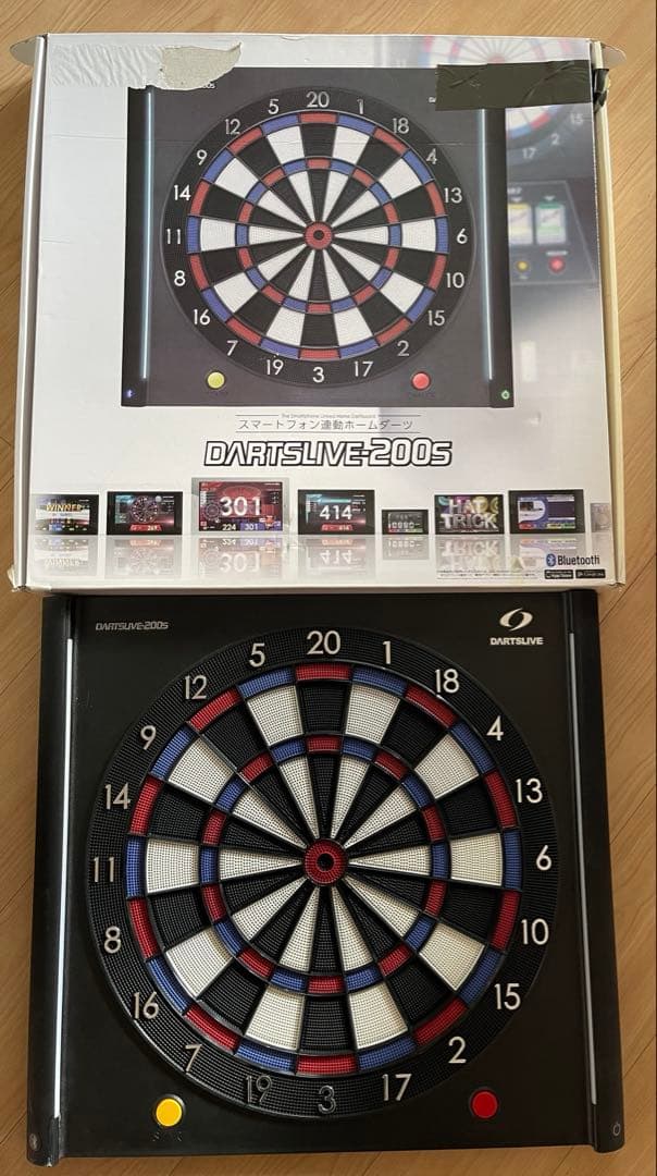 DARTSLIVE 200S 電子ダーツボード 箱付き