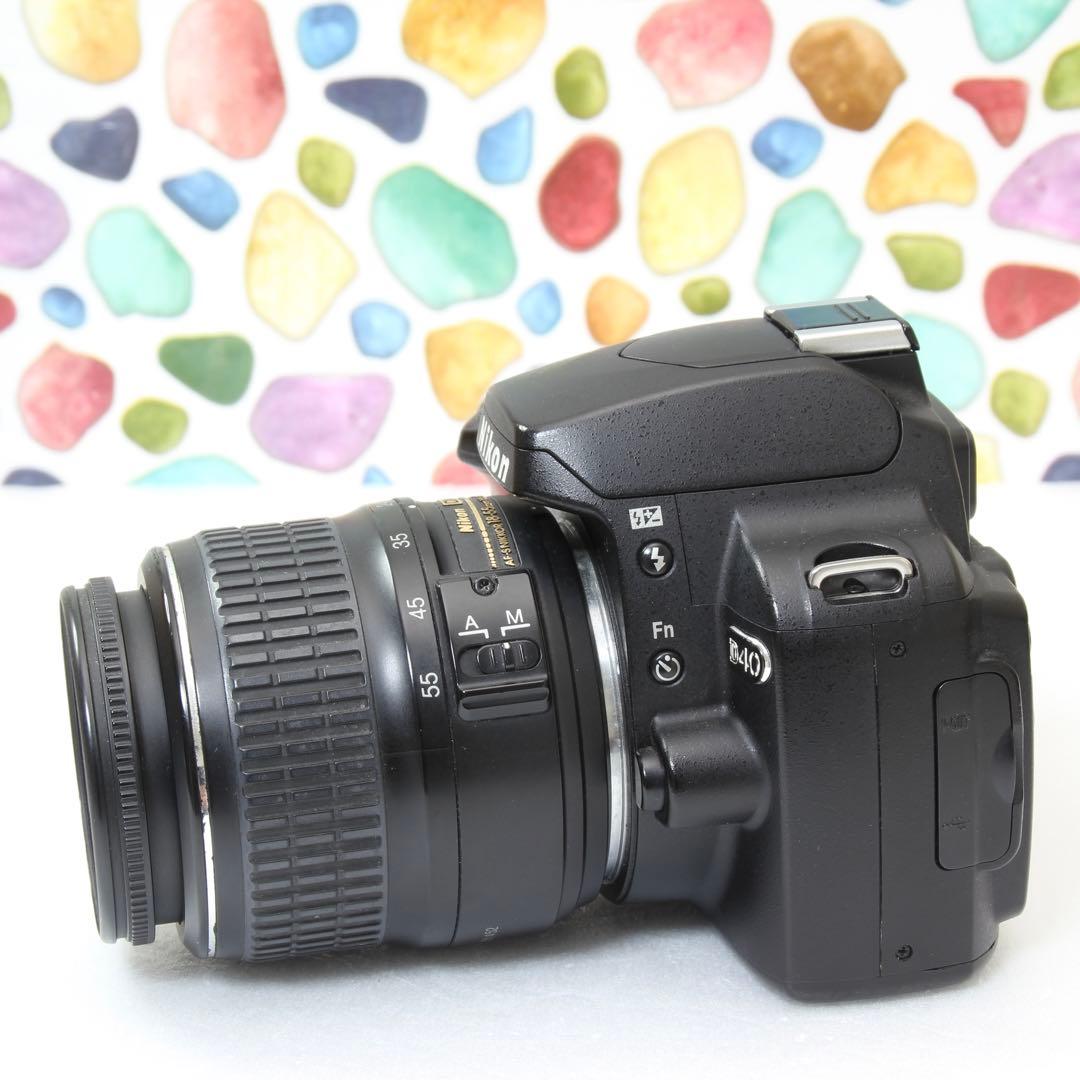 ♥︎◇Nikon D40 ◇大人気一眼レフ♪ ◇スマホ転送♪