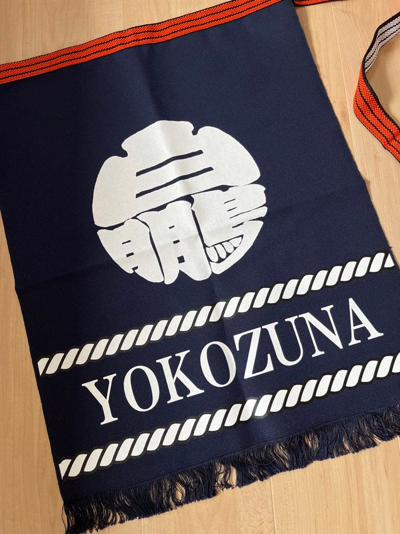 ◆大相撲　白鵬　断髪引退記念品　壁掛け　前掛け◆新品未使用