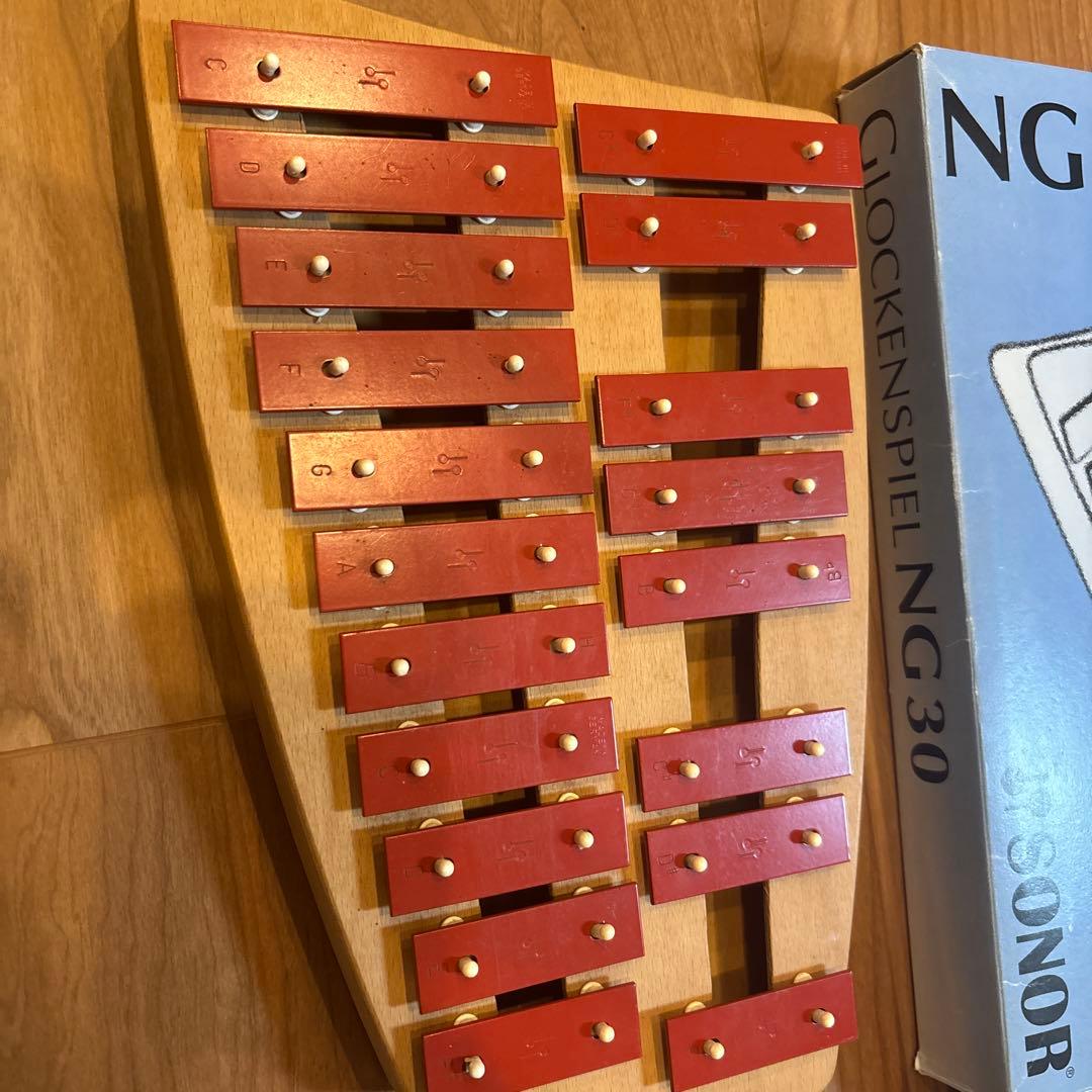 Sonor ゾノア NG30 グロッケン シュピール メタルフォン 鉄琴