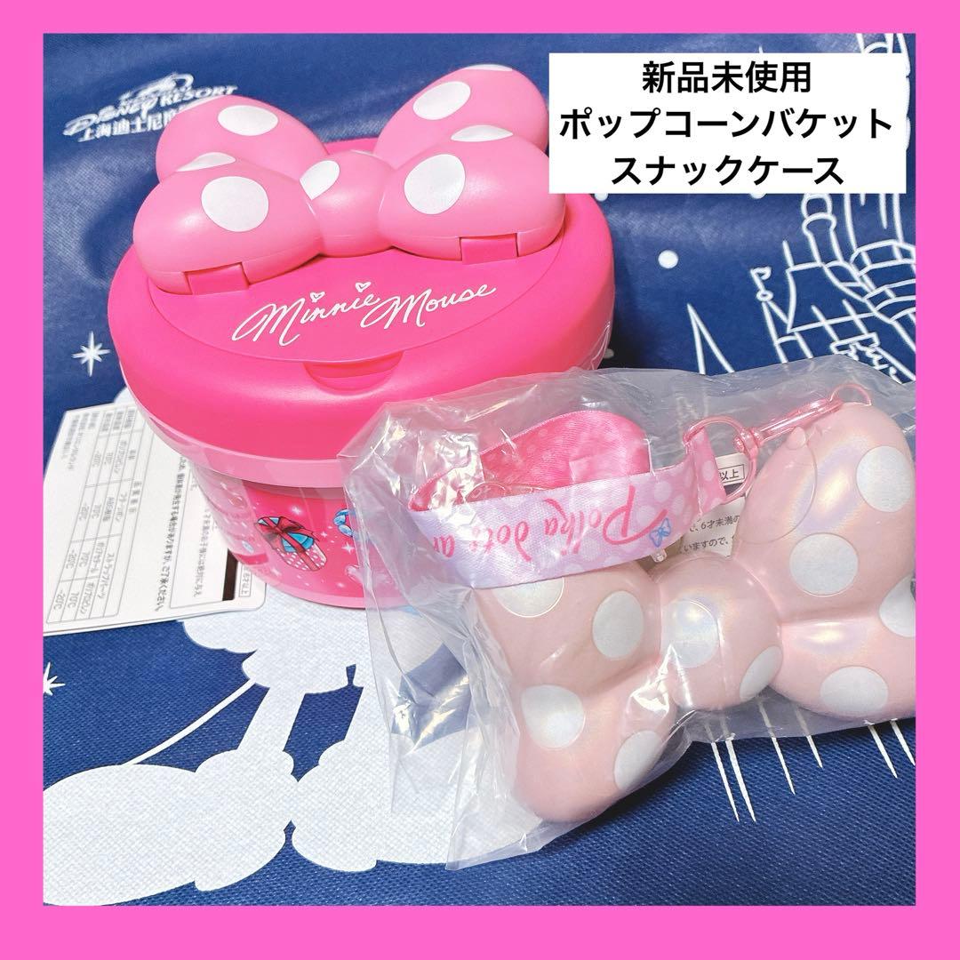 【新品未使用】ポップコーンバケット　スナックケース　セット　ミニー　パルパルーザ