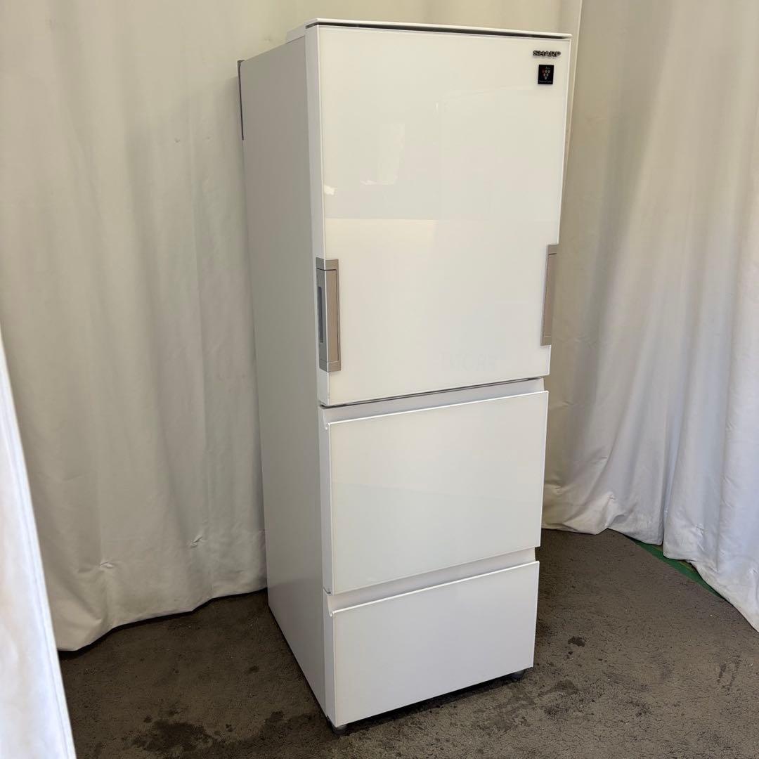 年始セール‼️31⭕️冷蔵庫　シャープ　大型400ℓ　両開き　安い　設置無料　綺麗