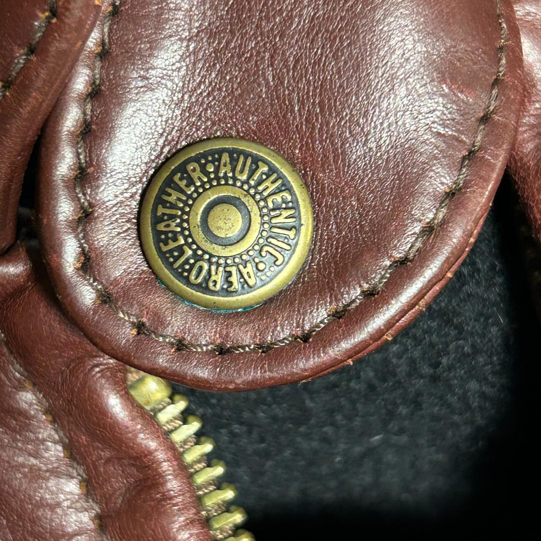 希少　エアロレザー　ボードレーサー　アルパカインナー　馬革　ホースハイド　赤茶