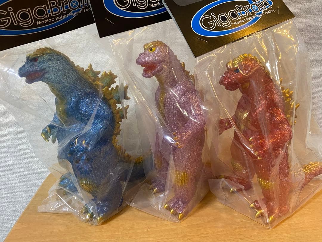 ギガブレイン キンゴジ モスゴジ 大戦争ゴジラ 3種セット