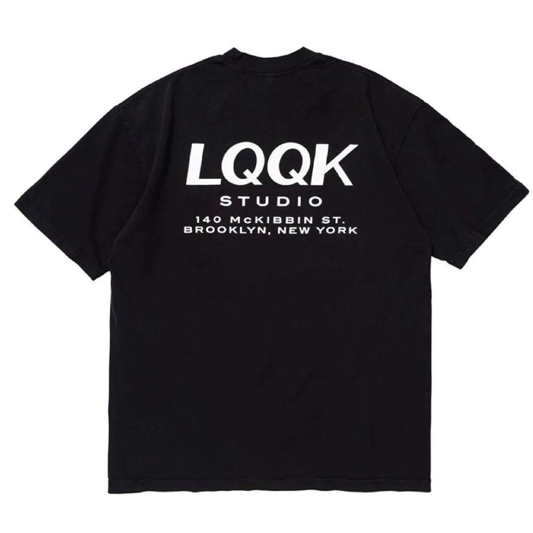 トップス LQQK STUDIO SHOP SHIRTS S/S TEE Blk