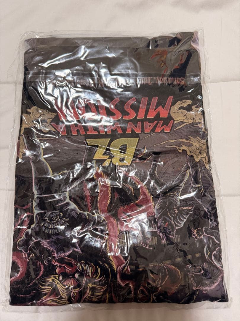 B'z×マンウィズ　Tシャツ　XLサイズ