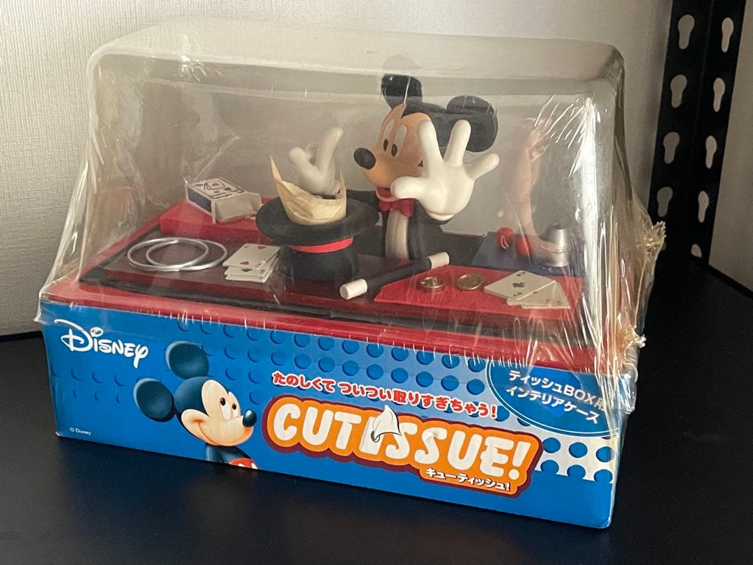 未使用 ミッキーマウス ティッシュケース マジック マジシャン