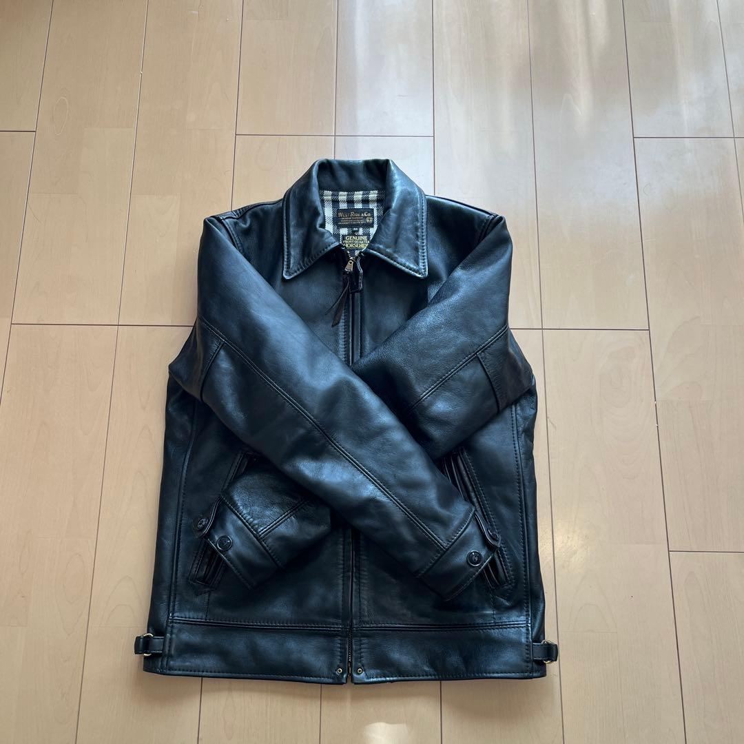 WESTRIDE REFUGIO(40) BKH3 ホースハイド