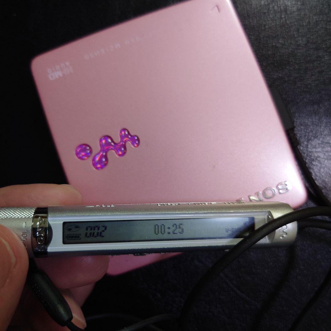 SONY ソニー MDウォークマン MDプレーヤー MZ-EH50 動作確認済