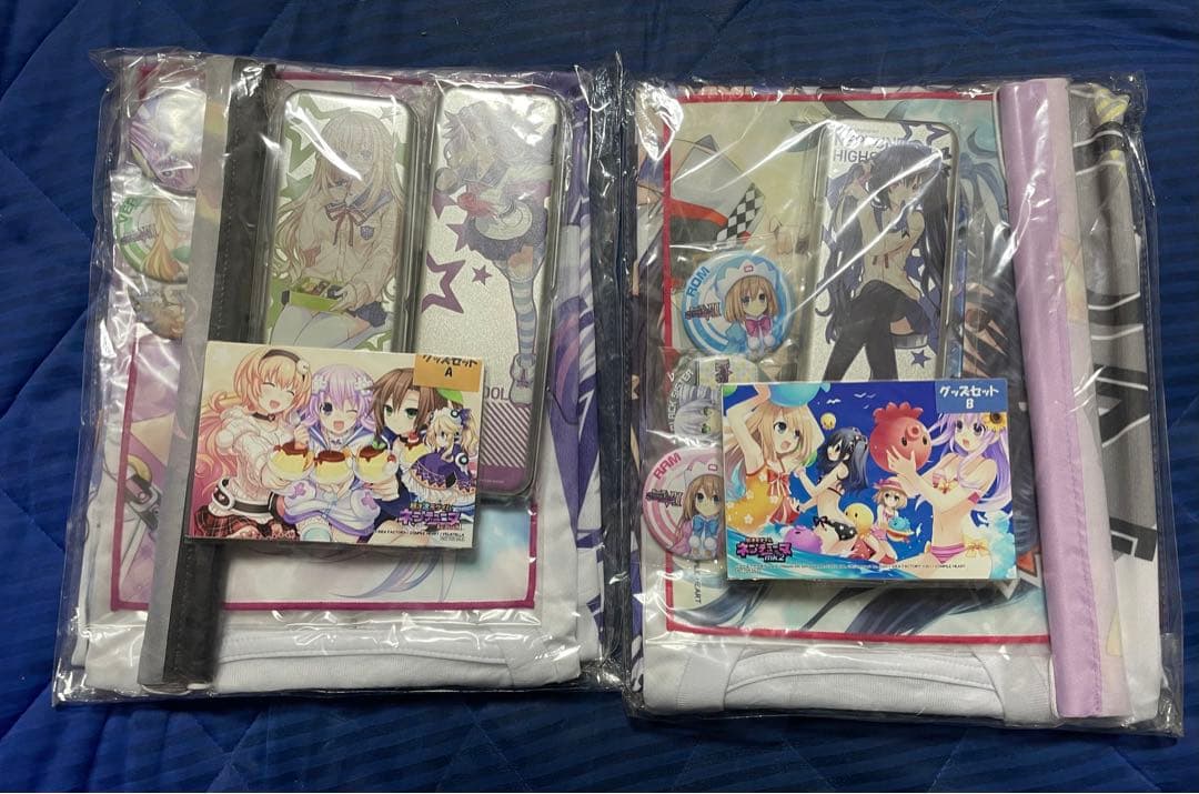 つなこミュージアム 記念グッズセットA.B +缶ペンケース3点+限定ブロマイド