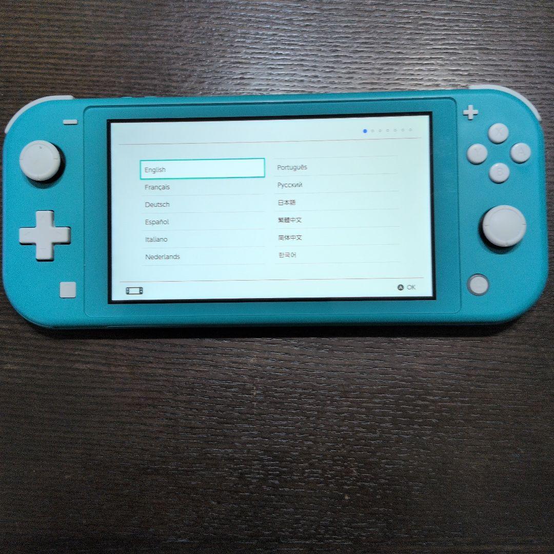 Nintendo Switch Lite ターコイズ 本体とソフト